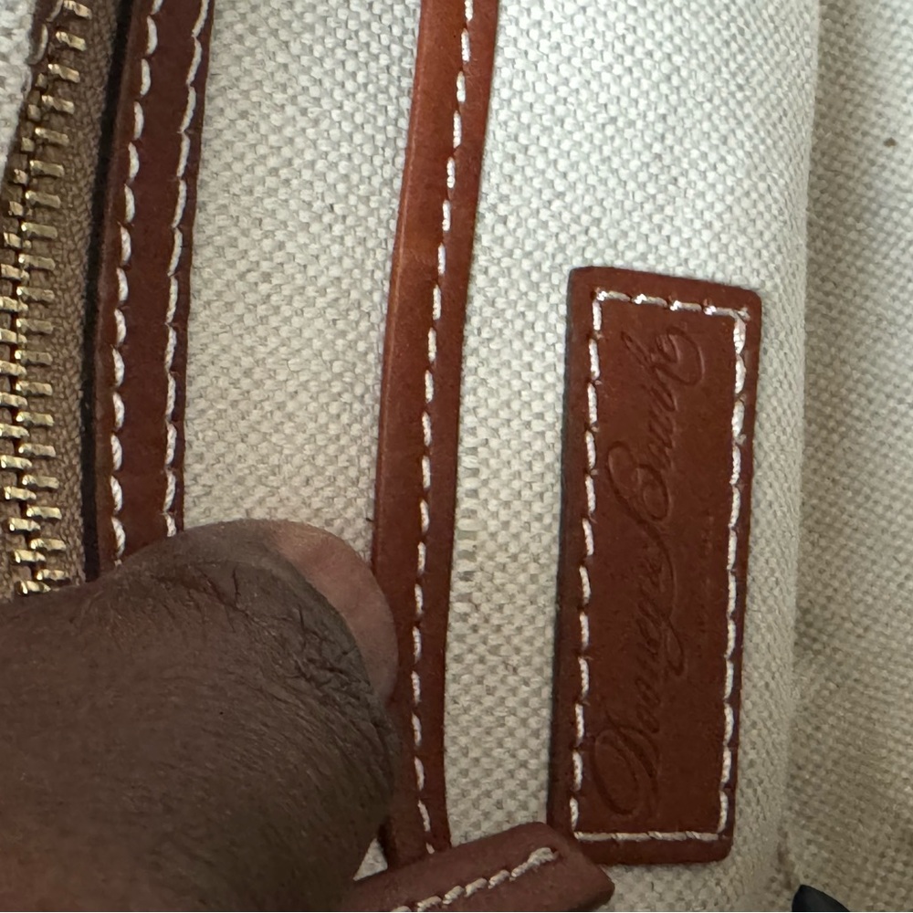 Dooney & Bourke Ostrich Small Drawstring - Picture 7 of 12